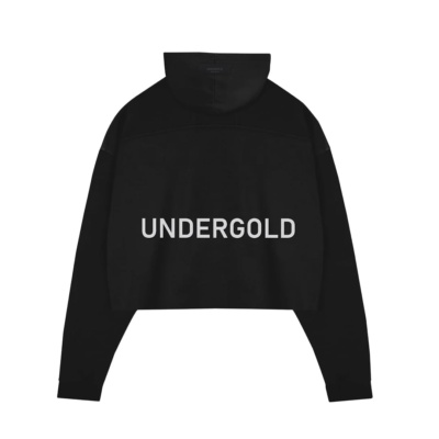 Hoodie Undergold Oversize Sublime Logo Cropped - Imagen 3