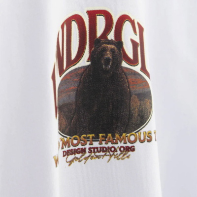 Camiseta Undergold Oversize Golden Hills III Bear - Imagen 2