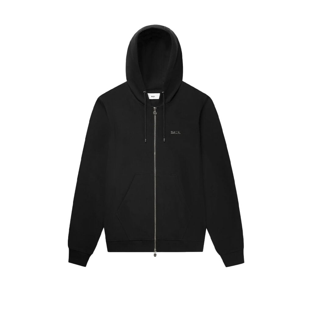 Hoodie Balr Jet Q-series Regular Fit Zip Through - Designer Room