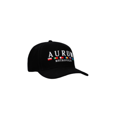 Gorra Aurum Metropolis Black - Imagen 2